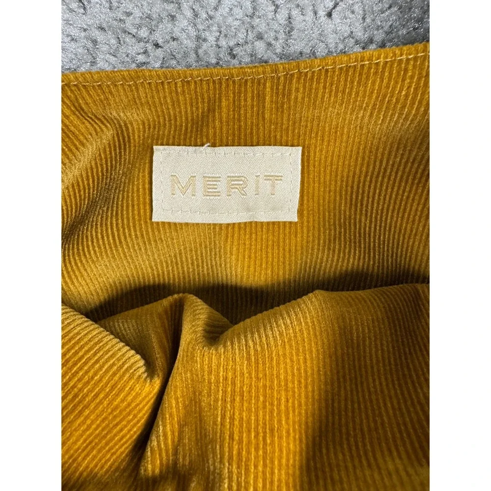 Merit Corduroy Hobo Bag Mustard Yellow Ochre Slouchy Shoulder Bag Minimalist